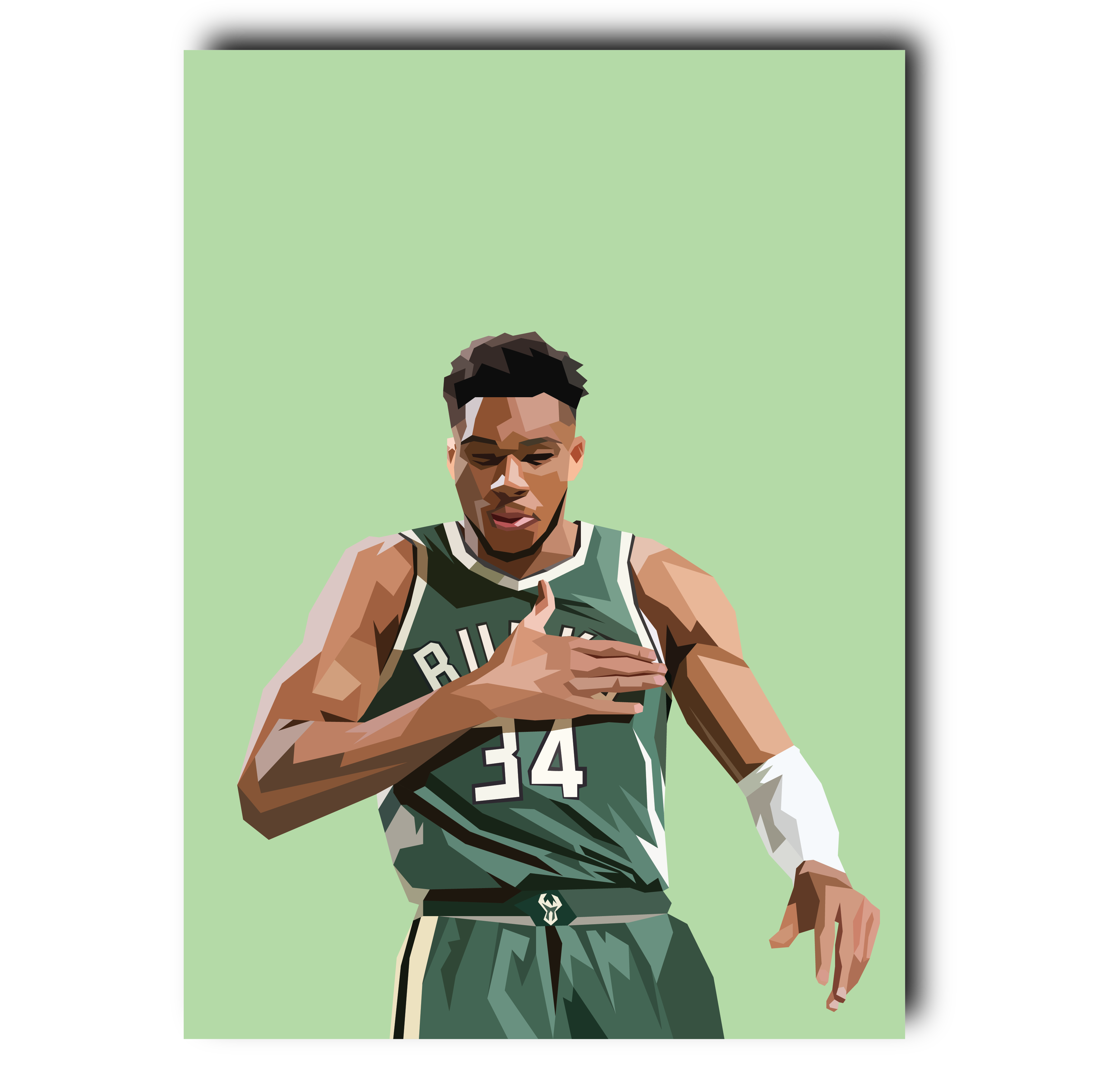 Giannis antetokounmpo on the way to the dunk HD wallpaper download